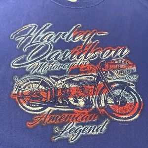 2 Mens Harley-Davidson short sleeve tee shirts (2), both size XL